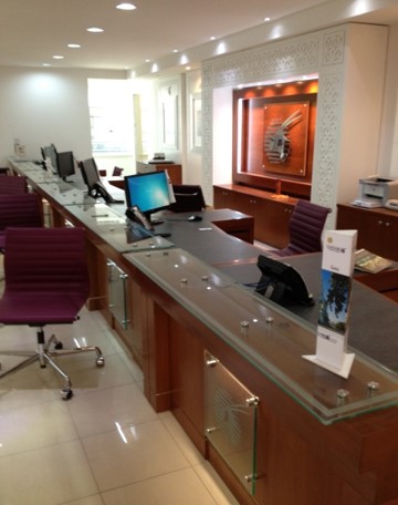 Interior Fit-Out for Qatar Airways Offices, Rwenzori Towers, Kampala, Uganda